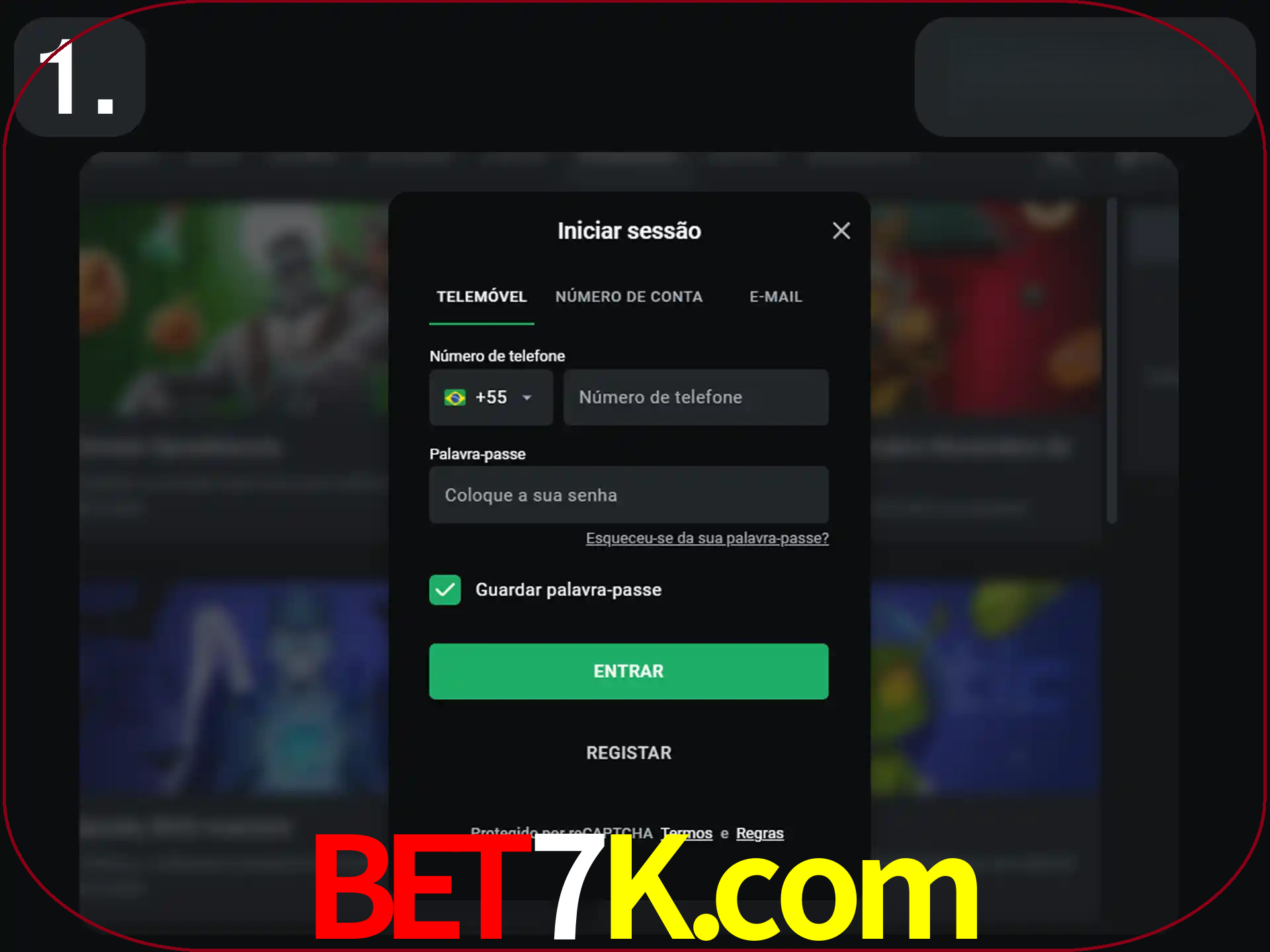Acesse o site.